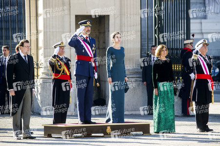 Militärparade 'Pascua Militar' in Madrid
