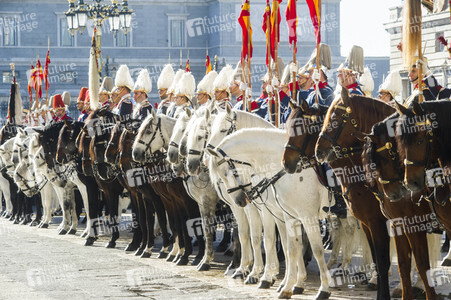 Militärparade 'Pascua Militar' in Madrid