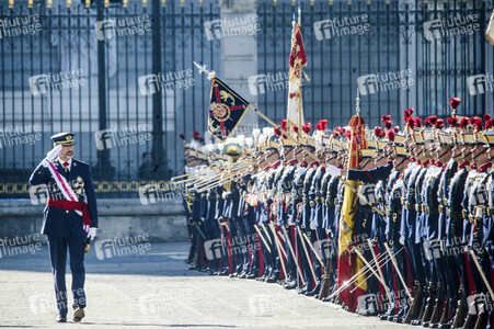 Militärparade 'Pascua Militar' in Madrid