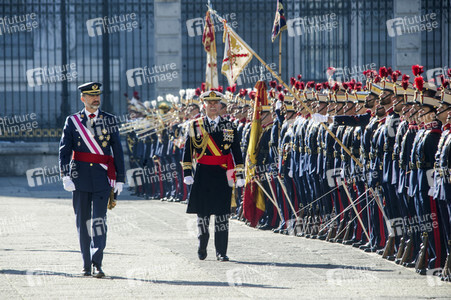 Militärparade 'Pascua Militar' in Madrid