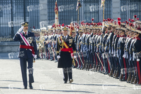 Militärparade 'Pascua Militar' in Madrid