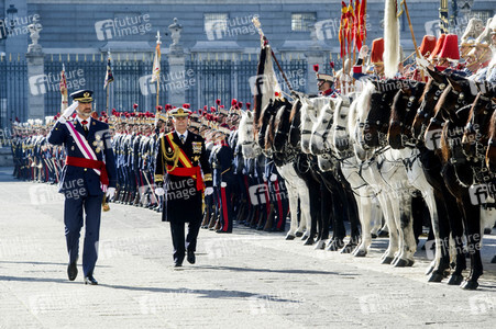 Militärparade 'Pascua Militar' in Madrid