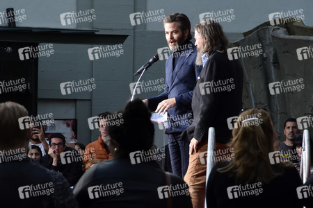 Hand and Footprint Ceremony mit Jeff Bridges in Los Angeles