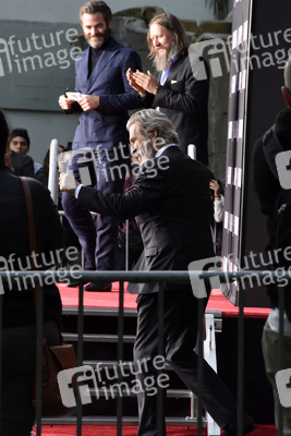 Hand and Footprint Ceremony mit Jeff Bridges in Los Angeles