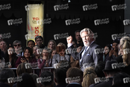 Hand and Footprint Ceremony mit Jeff Bridges in Los Angeles