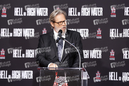 Hand and Footprint Ceremony mit Jeff Bridges in Los Angeles