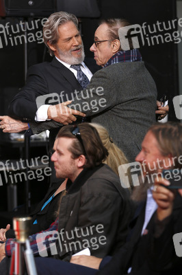 Hand and Footprint Ceremony mit Jeff Bridges in Los Angeles