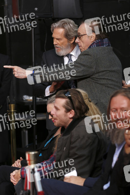 Hand and Footprint Ceremony mit Jeff Bridges in Los Angeles