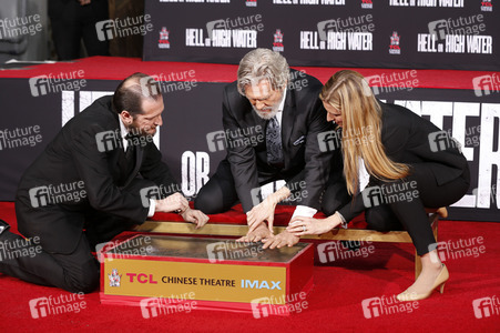 Hand and Footprint Ceremony mit Jeff Bridges in Los Angeles