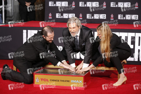 Hand and Footprint Ceremony mit Jeff Bridges in Los Angeles