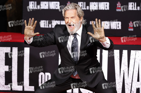 Hand and Footprint Ceremony mit Jeff Bridges in Los Angeles