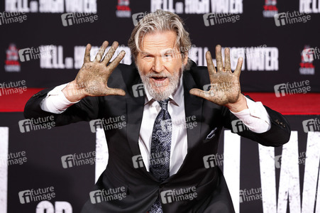 Hand and Footprint Ceremony mit Jeff Bridges in Los Angeles