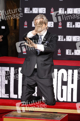 Hand and Footprint Ceremony mit Jeff Bridges in Los Angeles