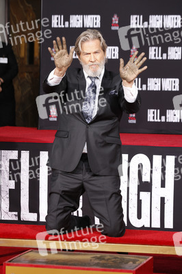 Hand and Footprint Ceremony mit Jeff Bridges in Los Angeles