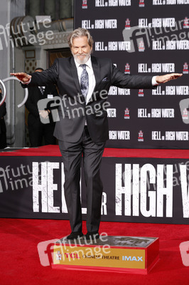 Hand and Footprint Ceremony mit Jeff Bridges in Los Angeles