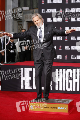 Hand and Footprint Ceremony mit Jeff Bridges in Los Angeles