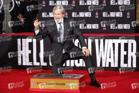 Hand and Footprint Ceremony mit Jeff Bridges in Los Angeles