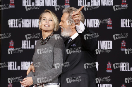 Hand and Footprint Ceremony mit Jeff Bridges in Los Angeles