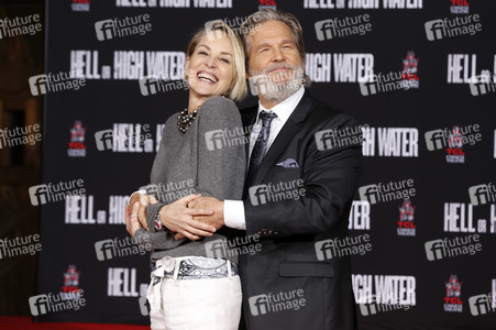 Hand and Footprint Ceremony mit Jeff Bridges in Los Angeles