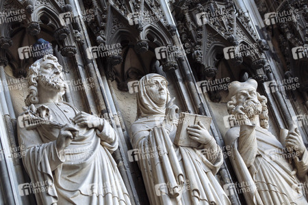 Der Kölner Dom am Dreikönigstag 2017