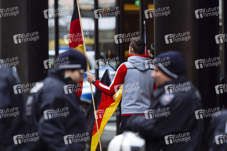 Rechte Demo in Köln