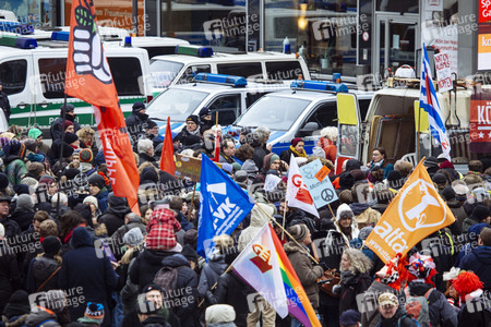 Rechte Demo in Köln