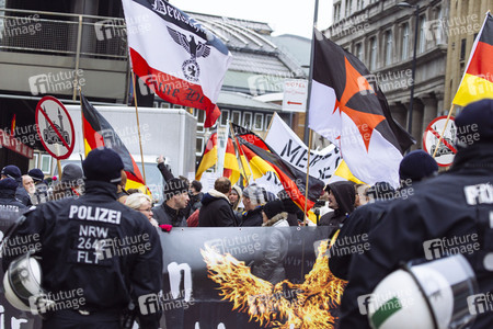 Rechte Demo in Köln