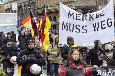 Rechte Demo in Köln