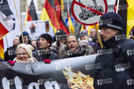 Rechte Demo in Köln