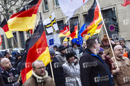 Rechte Demo in Köln