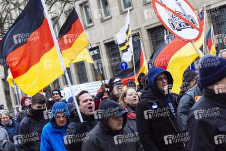 Rechte Demo in Köln