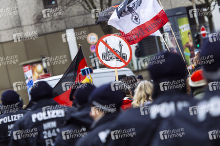 Rechte Demo in Köln