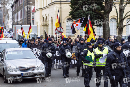 Rechte Demo in Köln