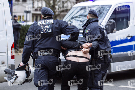 Rechte Demo in Köln