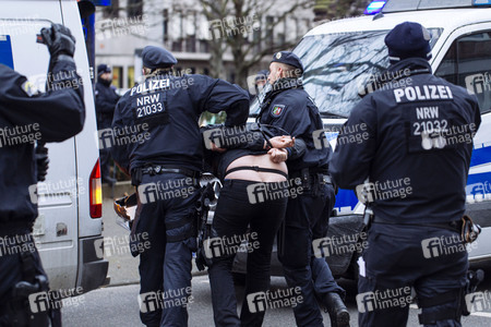 Rechte Demo in Köln