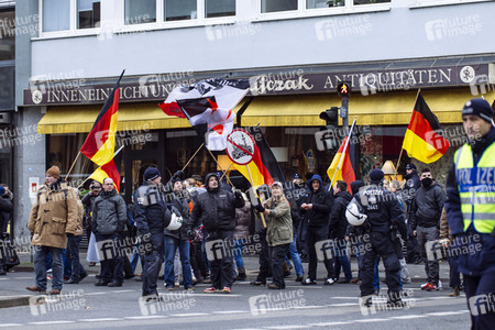 Rechte Demo in Köln