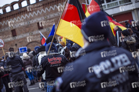 Rechte Demo in Köln