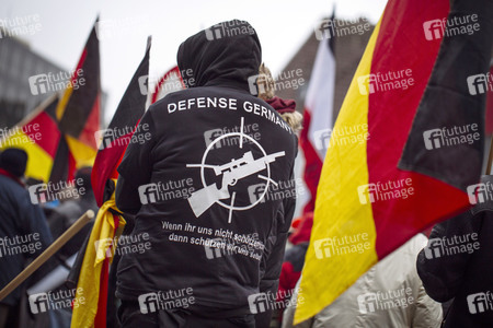 Rechte Demo in Köln