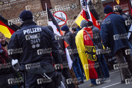 Rechte Demo in Köln