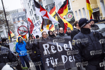 Rechte Demo in Köln