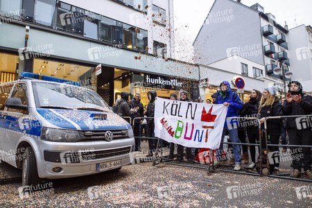Rechte Demo in Köln