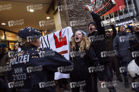 Rechte Demo in Köln