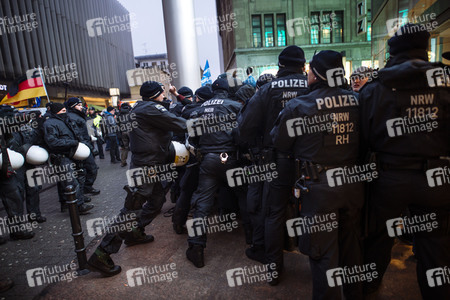 Rechte Demo in Köln