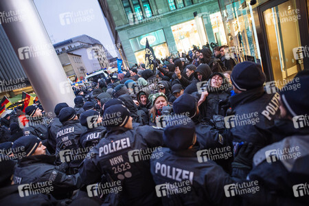 Rechte Demo in Köln