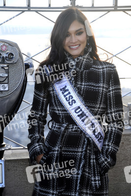 Photocall mit Miss Universe und Miss USA in New York