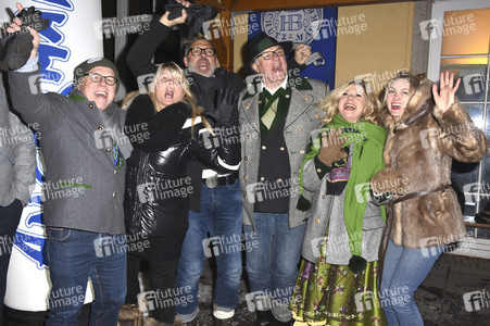 Angermaier Jubiläums Eisstock-WM in Tracht 2017 in München