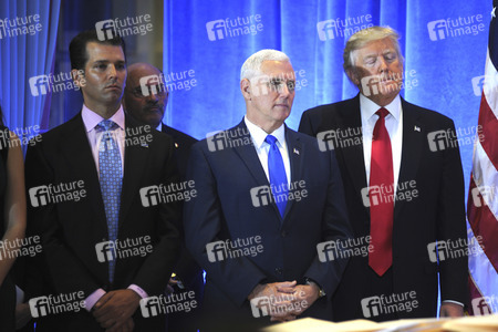 Donald Trump Pressekonferenz in New York