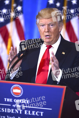 Donald Trump Pressekonferenz in New York
