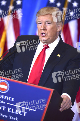 Donald Trump Pressekonferenz in New York