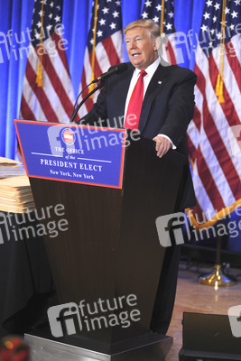 Donald Trump Pressekonferenz in New York